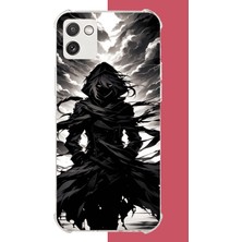 Aksesuarist Samsung Galaxy A03 Uyumlu Karanlık Gölge Anime Karakter Baskılı Silikon Kılıf