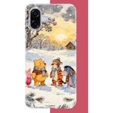 Aksesuarist Samsung Galaxy A07 Uyumlu Winnie The Pooh2 Baskılı Silikon Kılıf