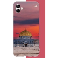 Aksesuarist Samsung Galaxy A06 Uyumlu Kudüs4 Baskılı Silikon Kılıf
