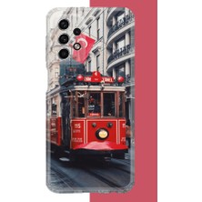 Aksesuarist Samsung Galaxy A33 Uyumlu Taksim1 Baskılı Silikon Kılıf