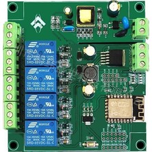 Arduino ESP8266 Wıfı 4 Kanal Röle Kartı