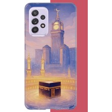 Aksesuarist Samsung Galaxy A72 Uyumlu Kabe3 Baskılı Silikon Kılıf