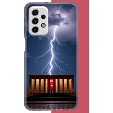 Aksesuarist Samsung Galaxy A73 Uyumlu Anıtkabir Baskılı Silikon Kılıf