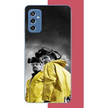 Aksesuarist Samsung Galaxy M52 Uyumlu Breaking Bad1 Baskılı Silikon Kılıf