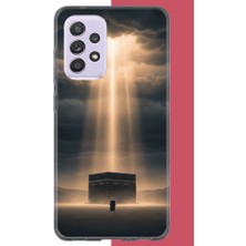 Aksesuarist Samsung Galaxy A72 Uyumlu Kabe2 Baskılı Silikon Kılıf