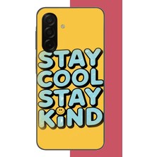 Aksesuarist Samsung Galaxy A26 Uyumlu Sakin Ol Nazik Ol Baskılı Silikon Kılıf