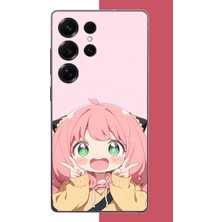 Aksesuarist Samsung Galaxy S25 Ultra Uyumlu Kawaii Küçük Kız2 Baskılı Silikon Kılıf