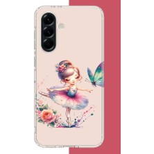 Aksesuarist Samsung Galaxy A56 Uyumlu Minik Balerin1 Baskılı Silikon Kılıf