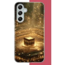 Aksesuarist Samsung Galaxy A34 Uyumlu Kabe5 Baskılı Silikon Kılıf