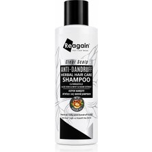 Reagain Sülfatsız Kepek ve Pullanma Karşıtı Bitkisel Şampuan - Climbazole, Nane ve Keratin (Alkolsüz) 250 ml