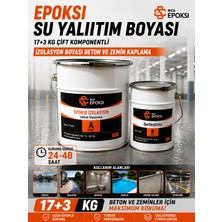 Esc Epoksi Su Yalıtım Boyası 20 Kg Çift Komponentli İzolasyon Boyası Beton ve Zemin Kaplama