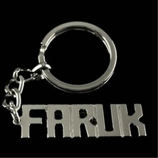 Bijuteri Net Faruk Isimli Anahtarlık