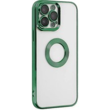 Bijuteri Net iPhone 12 Pro Lüx Lensli Lazer Silikon Kılıf (Kamera Korumalı)