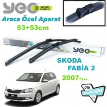 TeknoKapsül Yeo Skoda Fabia 2 ile Uyumlu Silecek Takımı 2007-...