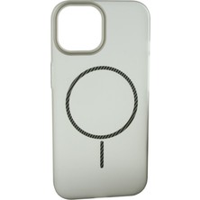 Bijuteri Net iPhone 16 Pro Max Buzlu Magsaff Kapak Kılıf