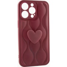 Bijuteri Net iPhone 15 Pro Max Kalpli Lüx Silikon Kılıf