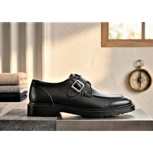 Klasik erkek Ayakkabı Leosteps Black High
