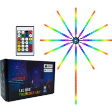 Fantastik Store Akıllı Rgb LED Duvar Lambası Kumandalı ve Uygulama Kontrollü Yeni Nesil - Lisinya