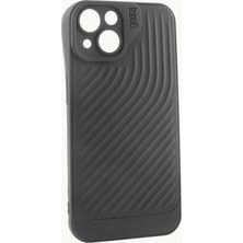 Bijuteri Net iPhone 13 6.1 Çizgili Lüx Gear Silikon Kılıf