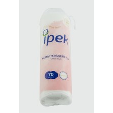 Bijuteri Net Ipek Disk Makyaj Temizleme Pedi 70 Adet