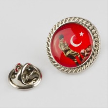 Bijuteri Net Ay Yıldız Yaka Rozet