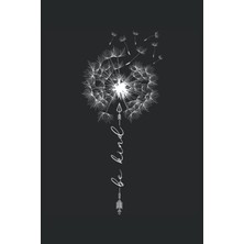 TeknoKapsül Be Kind Flower Nicely Friendly Dandelion Arrow Tattoo Summer Design Gift: Puzzle Book - 100X Sudoku Easy - Funny Dandelion Be Kind Design Present,... Puzzle, Note, Book, Brain Jogging, Logic