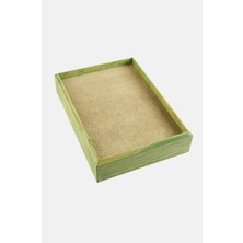 Bijuteri Net Ahşap Anfora Kumaş Bileklik Standı 17*24