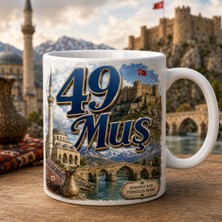 Ajans 313 Muş Temalı Memleket Kupası – 49 Muş 3D Yazılı Fotogerçekçi Seramik Kupa