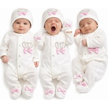 Eda Baby Yenidoğan Bebek Tulum Set