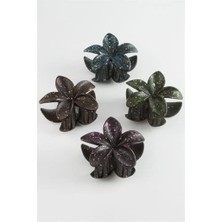 Bijuteri Net Lotus Renkli Mandal Toka 8 cm