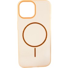 Bijuteri Net iPhone 13/14 Buzlu Magsaff Kapak Kılıf