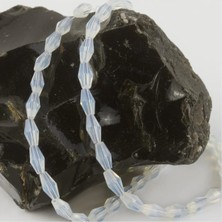 Bijuteri Net 4*8 mm Arpa Kesim Kristal Taş