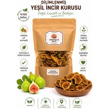 Anatolia Nuts Yeşil Incir Kurusu – Dilimlenmiş Kurutulmuş Incir – Kuru Meyve Atıştırmalık