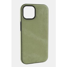 Bijuteri Net iPhone 12/12 Pro Nubuk Lüx Velvet Silikon Kılıf