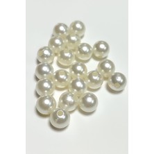 Bijuteri Net 8 mm Delikli Inci Boncuk 500 Gram