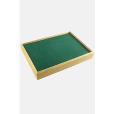 Bijuteri Net Ahşap Anfora Kumaş Bileklik Standı 24*35