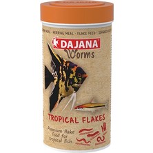 Gelalsat Dajana Worms Tropical Flakes 250 ml 45 gr