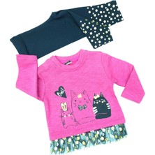 Pelops Kız Bebek Spor Taytlı Takım