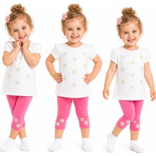 Breeze Kız Bebek Taytlı Yazlık Takım