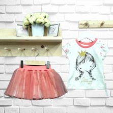 Bebetto Kız Bebek Etekli Yazlık Takım