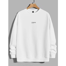Tarzsokak Coko Serisi Manfinity Homme Letter Graphic Pullover