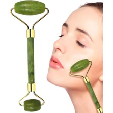 Azrlya Yeşim Taşı Yüz Bakım Seti Çift Başlıklı Roller ve Gua Sha