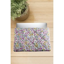 Bijuteri Net Çiçek Desenli Labtop Bilgisayar Çantası 13*14 Inç