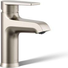 TeknoKapsül Kohler K-97060-4-BN Hint Banyo Lavabo Muslukları, Canlı Fırçalanmış Nikel