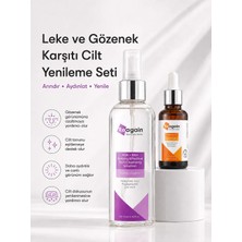 Reagain Leke ve Gözenek Karşıtı Cilt Yenileme Seti - AHA+BHA Peeling & C Vitamini Serum 200ml,30ml