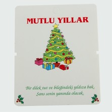 Bijuteri Net Mutlu Yıllar Bileklik Kartı 200 Adet