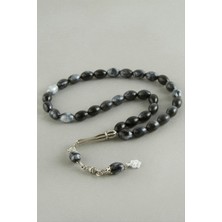 Bijuteri Net Oval Kesim Plastik Tesbih 8* 11