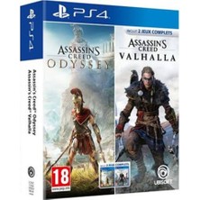 Ubisoft Assassin's Creed Valhalla + Odyssey Ps4 Oyun (Double Pack)