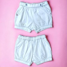 Çikoby Unisex Bebek Yazlık Keten Şort