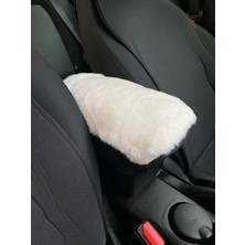 Fantastik Store Yumuşak Peluş Kol Dayama Kolçak Minderi Beyaz